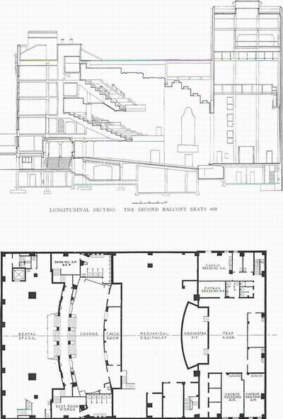 Music Hall Center for the Performing Arts - Floor Plan From John Lauter